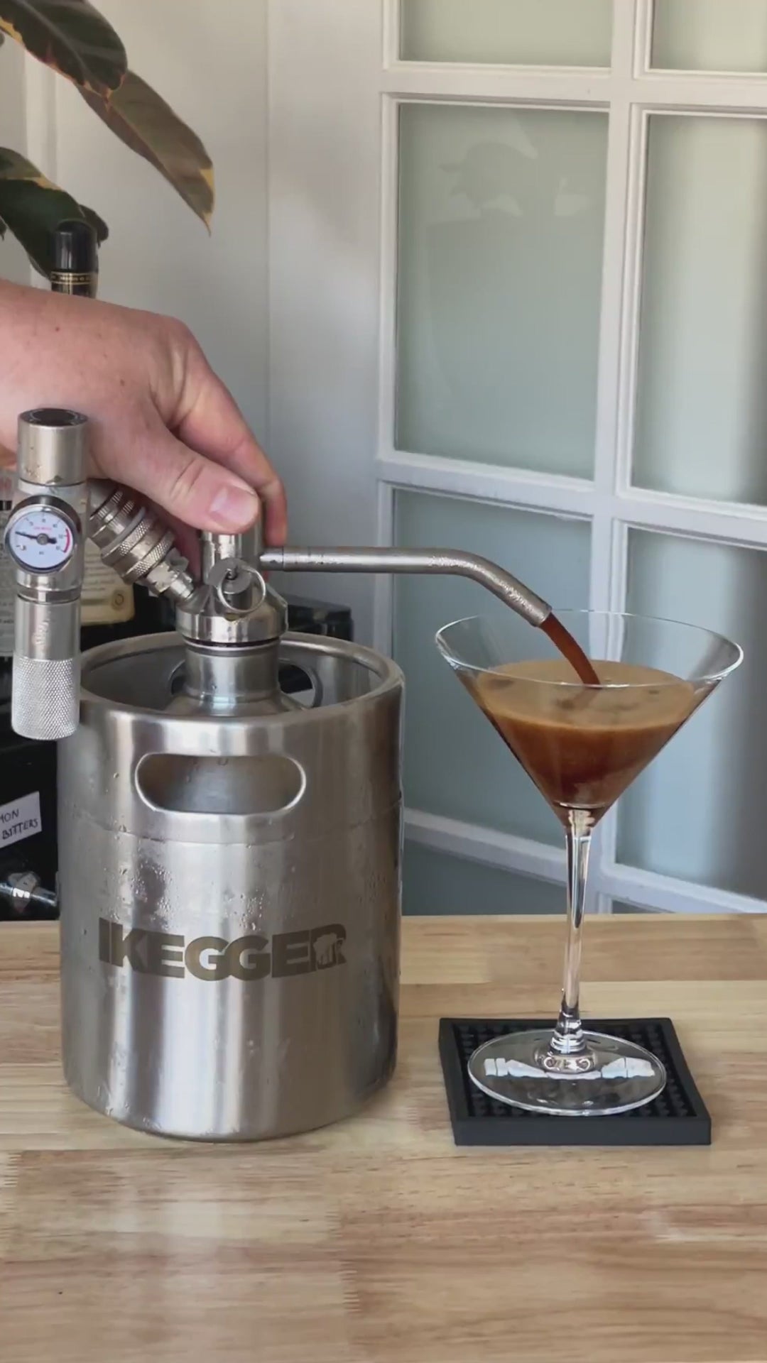 making expresso martini kegs