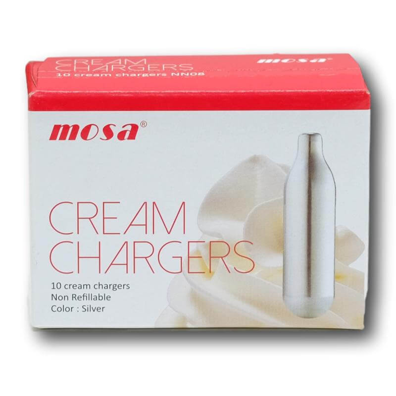 Cream charger bulbs - nitrous oxide